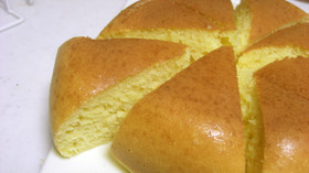 炊飯器で簡単♪豆腐のシフォンケーキ☆