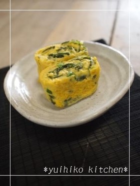 *お弁当に✿ネギわかめ卵焼き✿*