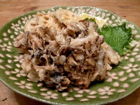 子供も大好き✿簡単まいたけの天ぷら