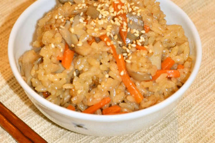 豚の角煮 リメイク 舞茸の炊き込みご飯 レシピ 作り方 By Mi0921 クックパッド