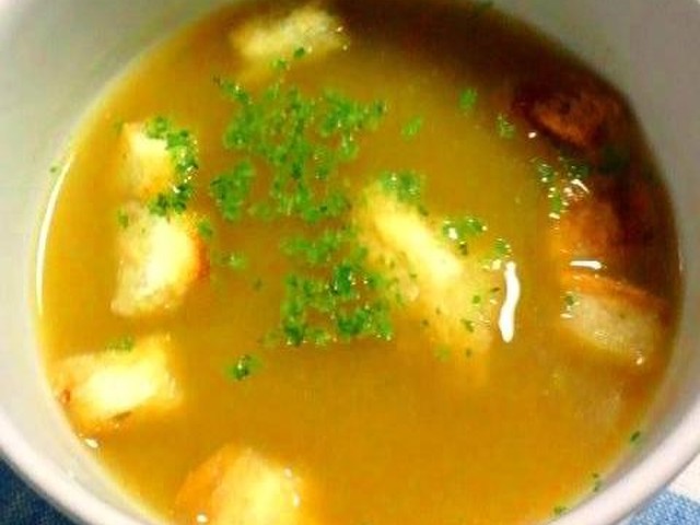 ２分で完成 オニオンスープ レシピ 作り方 By なるみ屋 クックパッド 簡単おいしいみんなのレシピが357万品