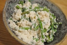塩麹豆腐のリメイク白和えの画像