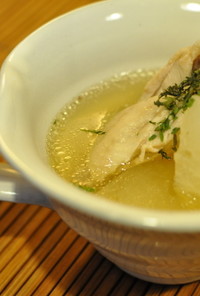 蕪と鶏肉のすっきり和風スープ♡