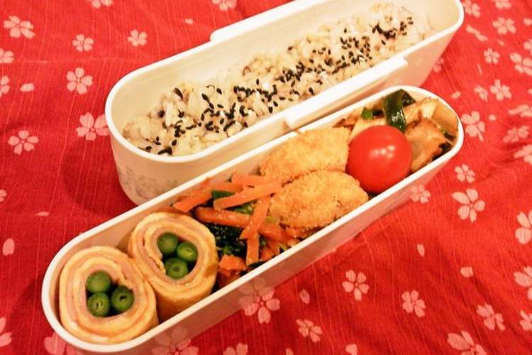 小さいお弁当箱にも可愛く卵焼き レシピ 作り方 By ぬかり クックパッド 簡単おいしいみんなのレシピが359万品