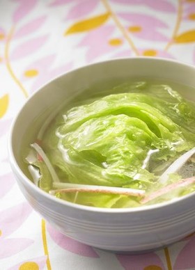 丸鶏スープサラダ