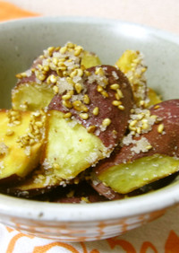 懐かしい✿生姜風味の屋台風さつま芋