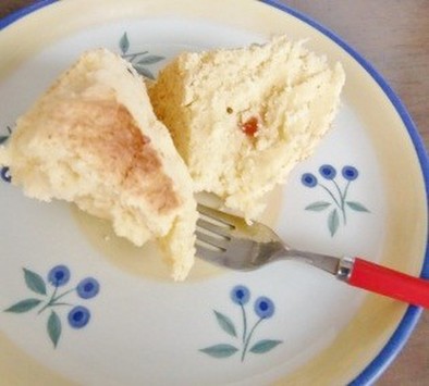 塩麹＋カルピス＋チーズの、発酵食品ケーキの写真
