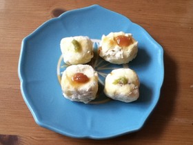 ネバネバしない!冷凍納豆のクリチ包み★