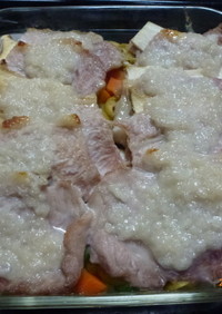 野菜＆豚肉の塩麹焼き