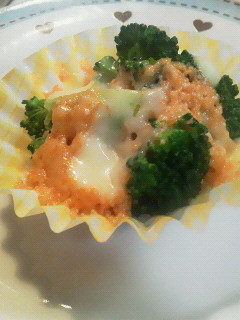 お弁当に♪ブロッコリーの明太マヨチーズの画像