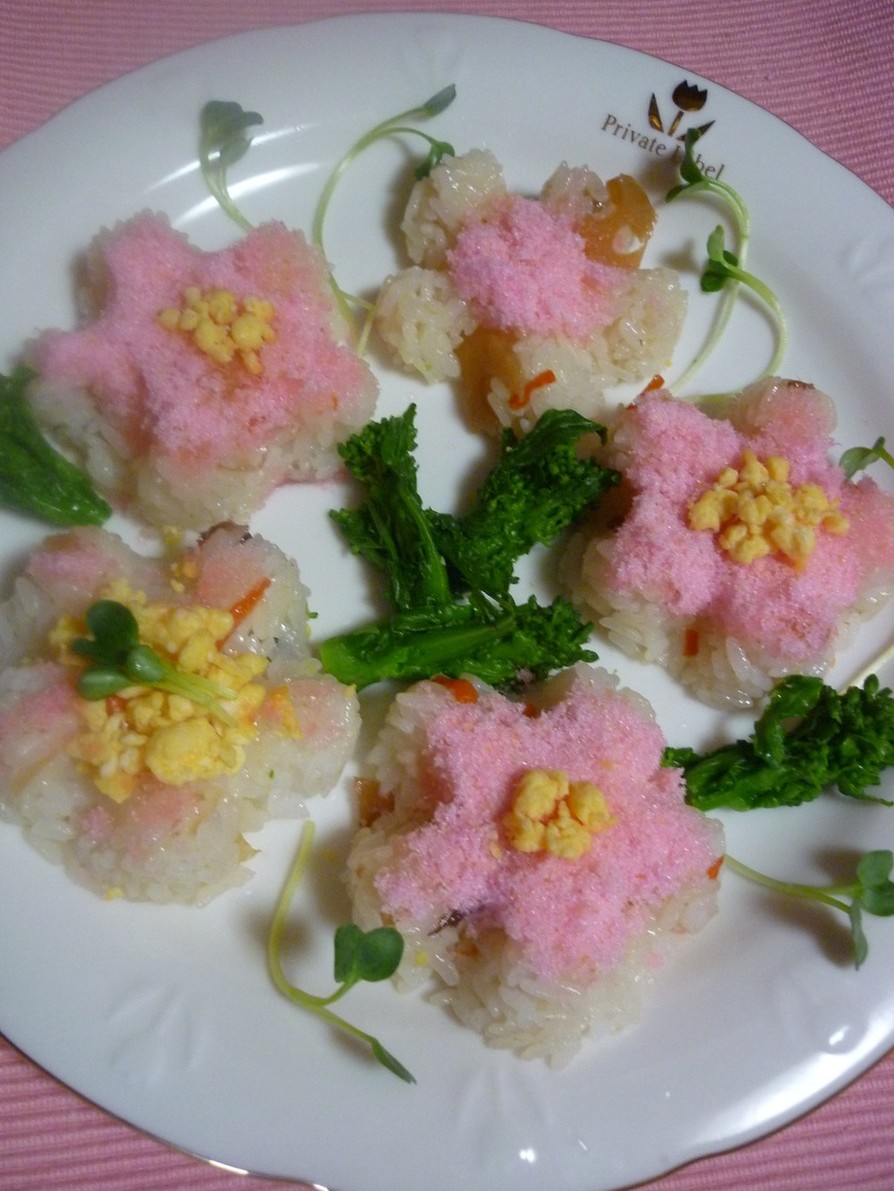 春爛漫✿お花畑みたいなちらし寿司❀の画像