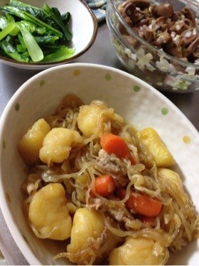 *簡単♡失敗なし!うちの肉じゃが*