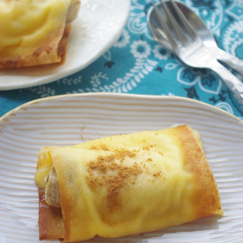 ピーナッツバターバナナスムージーのレシピ