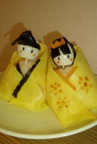 ひな祭り 寿司 綺麗な着物