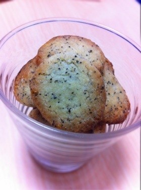 ビニール袋とトースターで紅茶クッキー♡