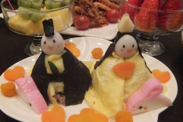 初節句 ひな祭り 離乳食で おひなさま レシピ 作り方 By あきmomo クックパッド 簡単おいしいみんなのレシピが351万品