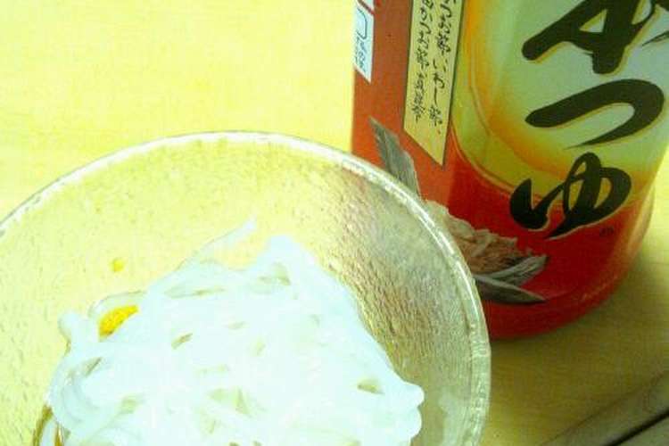 簡単 こんにゃくそうめん レシピ 作り方 By まりにゃん汰 クックパッド