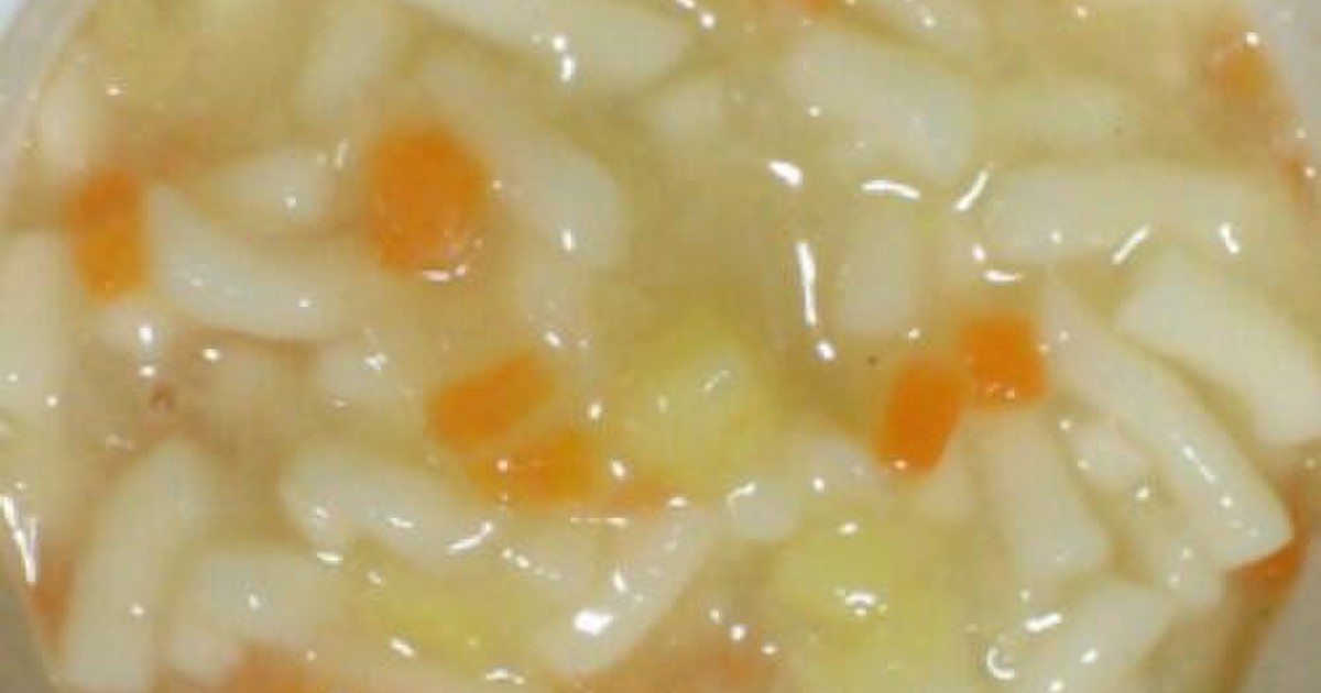 離乳食 風邪 下痢 食欲がない時に レシピ 作り方 By ８ ｍａｍａ クックパッド 簡単おいしいみんなのレシピが370万品