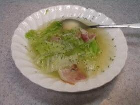 レンジ料理☆白菜とベーコンのスープの画像