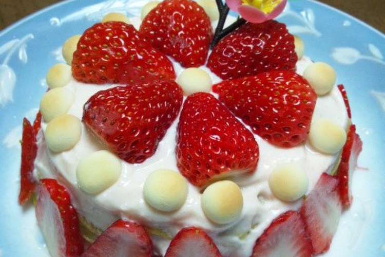 離乳食 ひな祭りケーキ 誕生日 レシピ 作り方 By ｏｇｏ クックパッド 簡単おいしいみんなのレシピが350万品