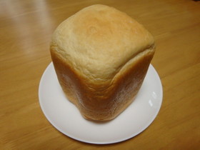 HBで塩麹入りシンプル食パン