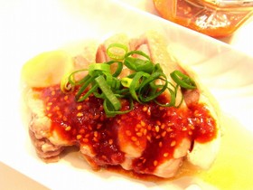 ☆真空調理☆入れポン♪蒸し鶏の韓国風