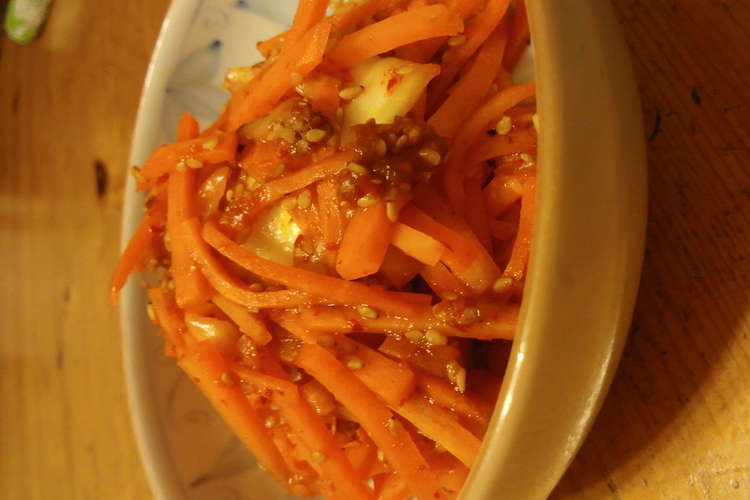 人参とキムチ炒め レシピ 作り方 By 週末ごはん屋 クックパッド 簡単おいしいみんなのレシピが354万品