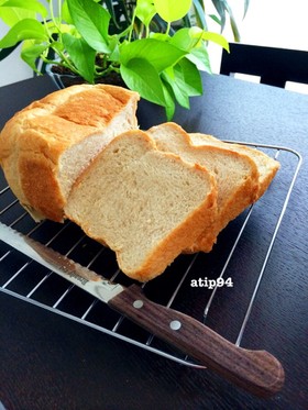◆HBで♪ふんわり柔らかライ麦パン◆