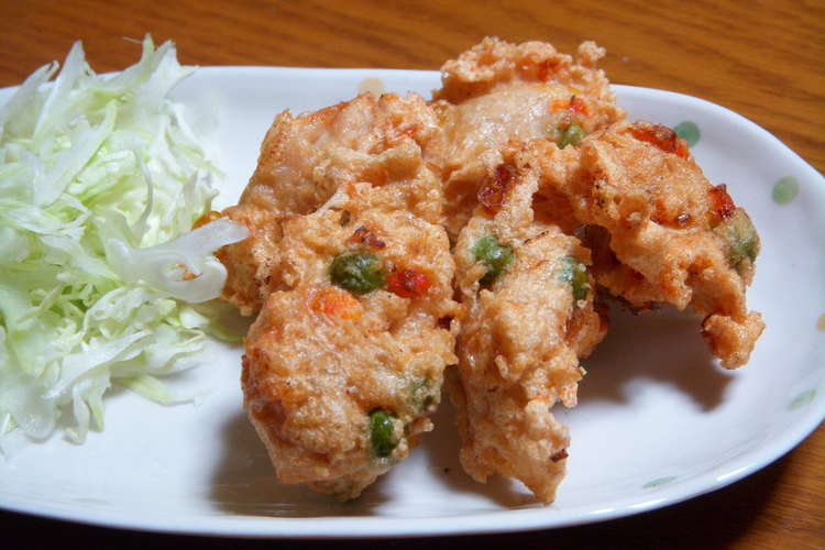 鳥ひき肉とミックスベジタブルのから揚げ レシピ 作り方 By ミセス小春 クックパッド 簡単おいしいみんなのレシピが360万品