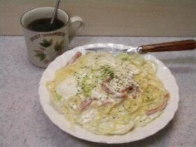 白菜ウィンナー☆ホワイトソースパスタ