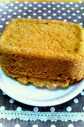 ノンエッグ☆レンジできなこ蒸しパン☆