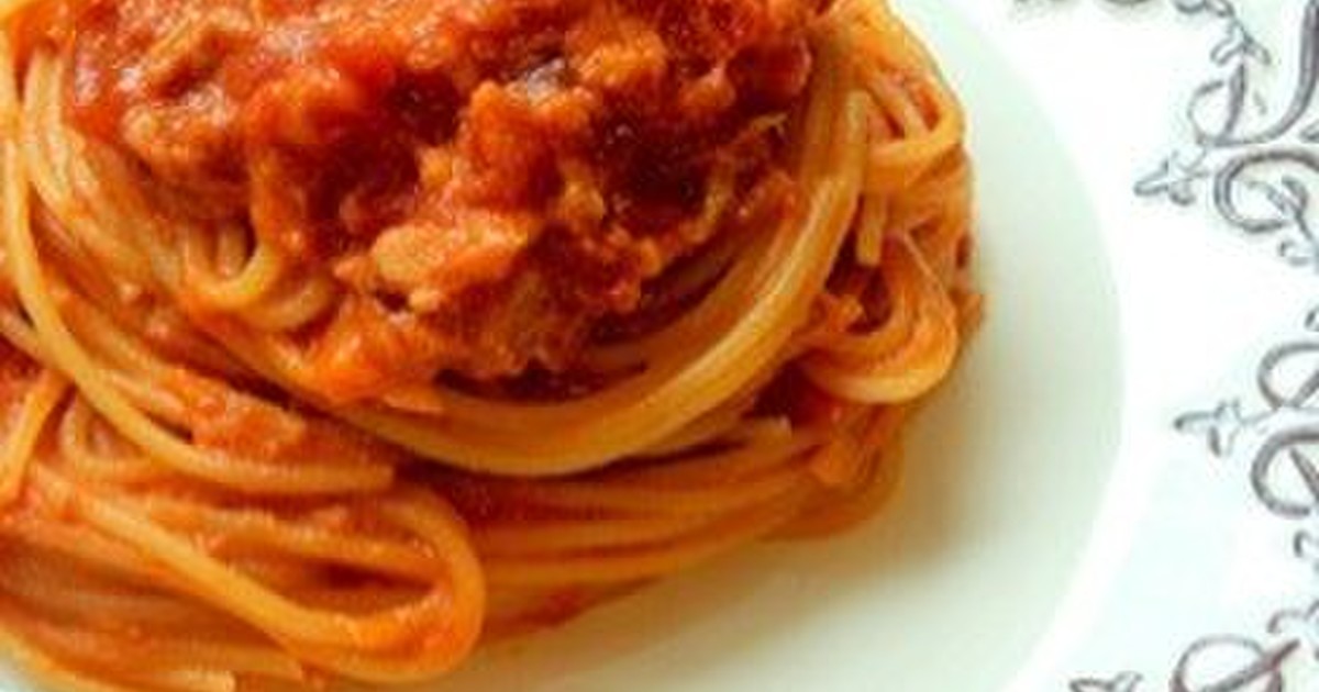 トマトとにんにくとツナのパスタ レシピ 作り方 By 栄養士のれしぴ クックパッド 簡単おいしいみんなのレシピが352万品