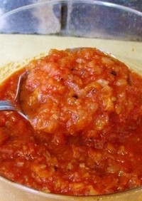 トマトソースのレシピ
