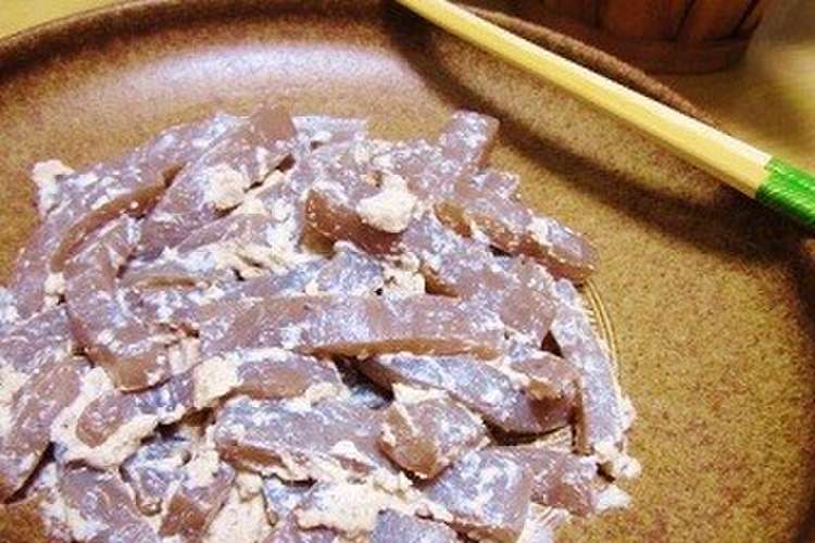田舎の味 こんにゃくのクルミ和え レシピ 作り方 By Shokenママ クックパッド 簡単おいしいみんなのレシピが356万品