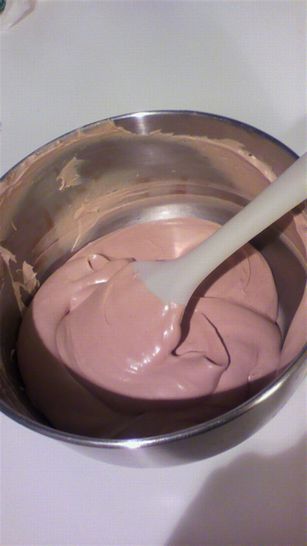 ラム酒のチョコレートクリームの画像