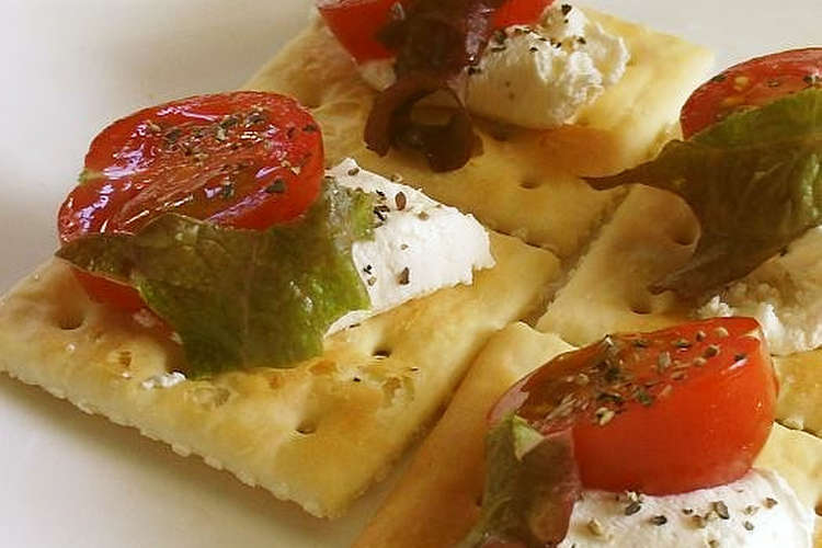 美味しい クラッカーonクリームチーズ レシピ 作り方 By ぱるーた クックパッド 簡単おいしいみんなのレシピが361万品