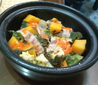 タジン鍋を使って・・野菜を味わう の画像