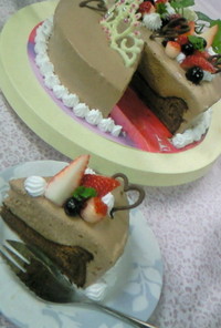 【特別な日に！チョコレートムースケーキ】