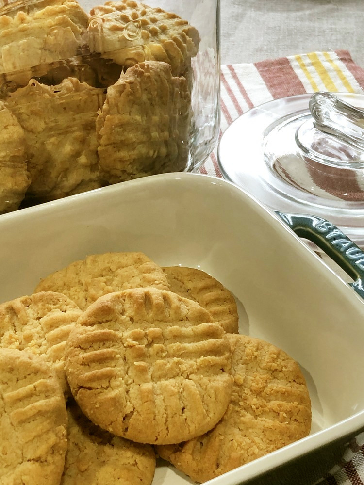 ピーナッツバターブロッサムクッキーのレシピ