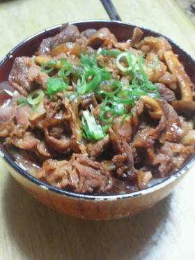 〜簡単!我が家の豚丼〜