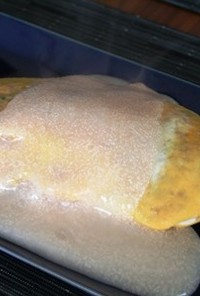 里芋のオムライス　‐明太子ソース‐
