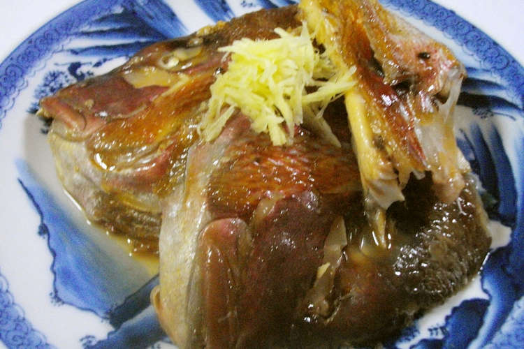 簡単 鯛のお頭アラ煮 レシピ 作り方 By コナ寿 クックパッド