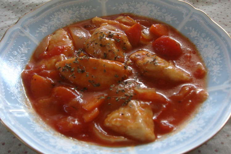 子供も大好き 簡単 チキンのトマト煮 レシピ 作り方 By Rrsm クックパッド 簡単おいしいみんなのレシピが376万品