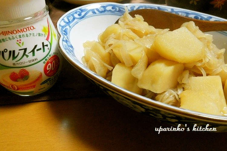 肉なしジャガイモのすき焼き風煮 レシピ 作り方 By Uparinko クックパッド