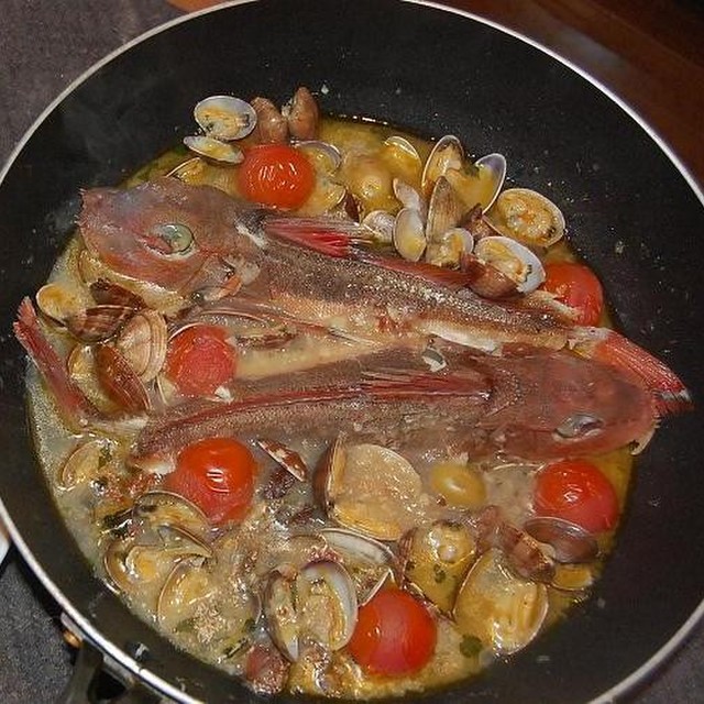 意外に簡単 カナガシラのアクアパッツァ レシピ 作り方 By マンナマリア クックパッド 簡単おいしいみんなのレシピが355万品