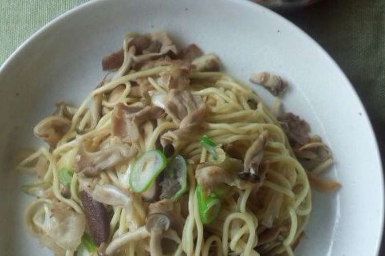 塩麹きのこで 塩焼きそば レシピ 作り方 By Wintersun クックパッド