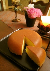炊飯器で簡単♪柚子ジャムパウンドケーキ