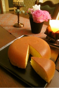 炊飯器で簡単♪柚子ジャムパウンドケーキ