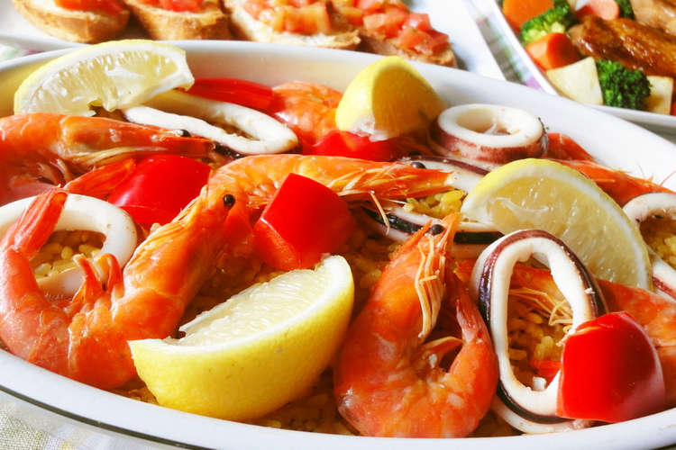 炊飯器で簡単 パエリア レシピ 作り方 By ゆうゆう0221 クックパッド