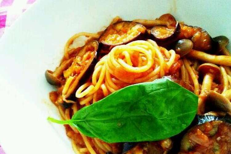 ケチャップで簡単 ナスのトマトパスタ レシピ 作り方 By Kanappe29 クックパッド 簡単おいしいみんなのレシピが359万品